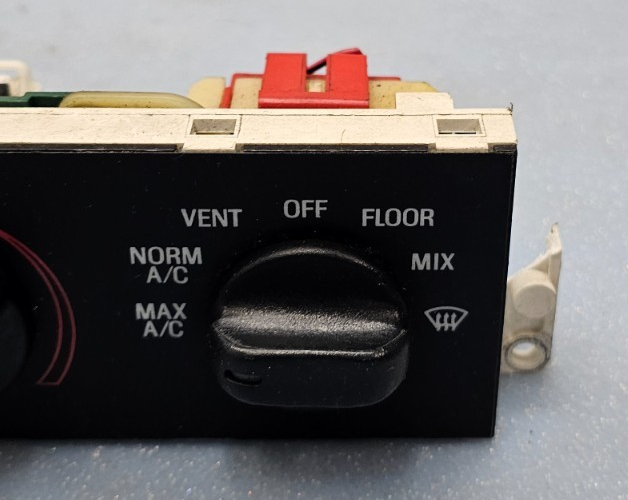 🔥92-95 Sable Taurus Dash A/C HVAC Heater Climate Temperature Control Unit Black