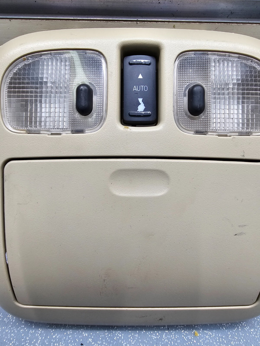 🔥06-09 Fusion Milan Lincoln MKZ Roof Overhead Map Light Lamp Dome Assembly Tan