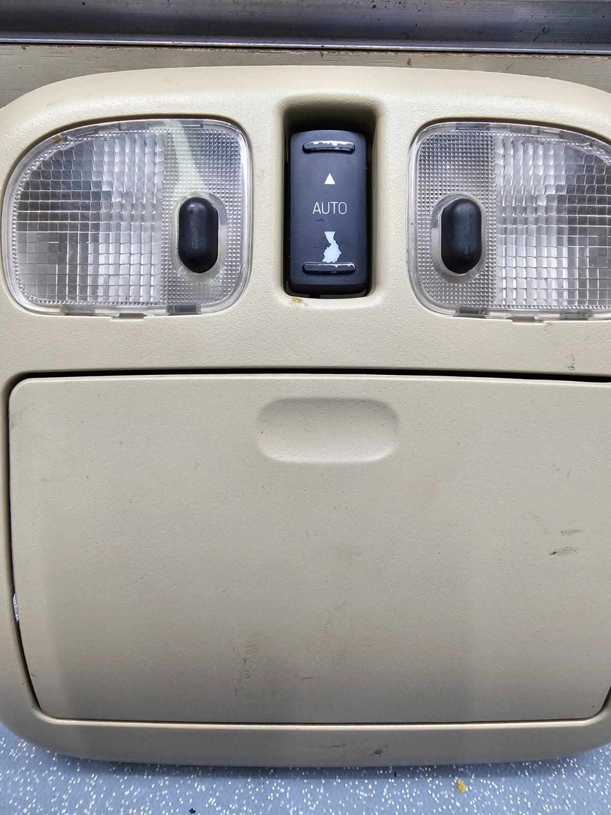 🔥06-09 Fusion Milan Lincoln MKZ Roof Overhead Map Light Lamp Dome Assembly Tan