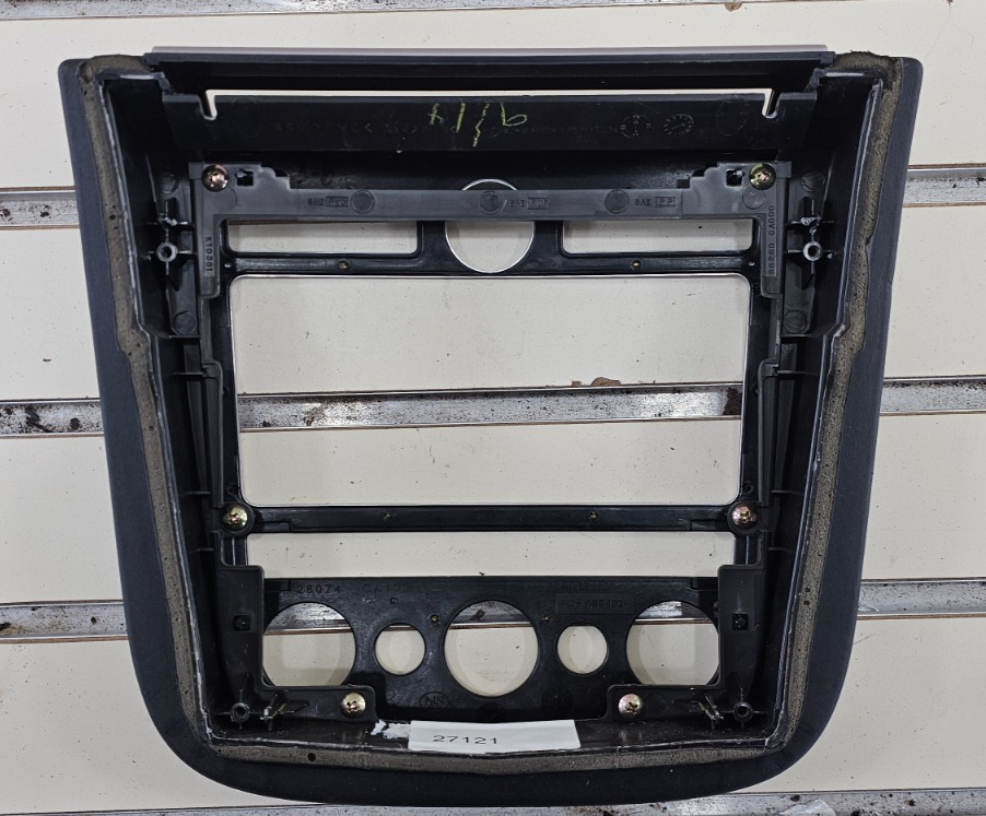 🔥03-07 NISSAN MURANO CENTER CONSOLE DASH RADIO STEREO TRIM BEZEL PANEL SILVER