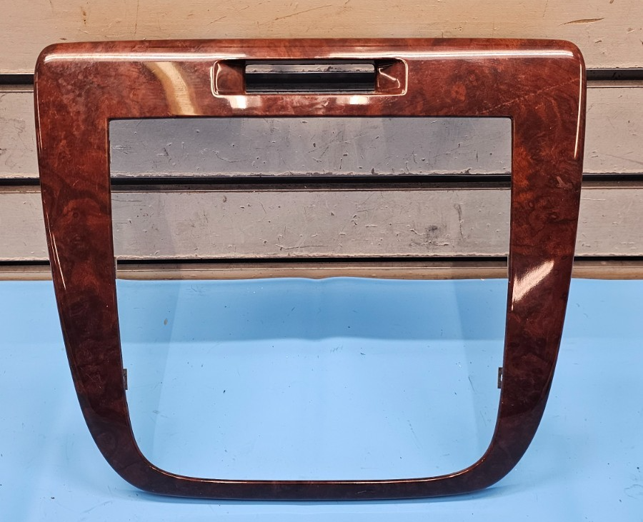 🔥06-13 Impala Center Dash AM FM Radio Stereo Trim Panel Bezel Woodgrain OEM