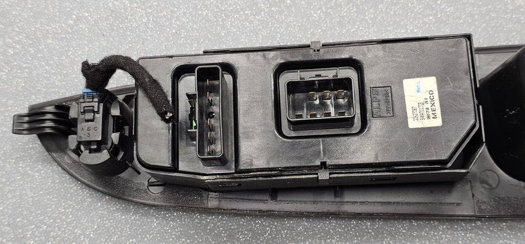 🔥07-09 Saturn Aura Left Driver Master Power Door Window Switch Assembly Black