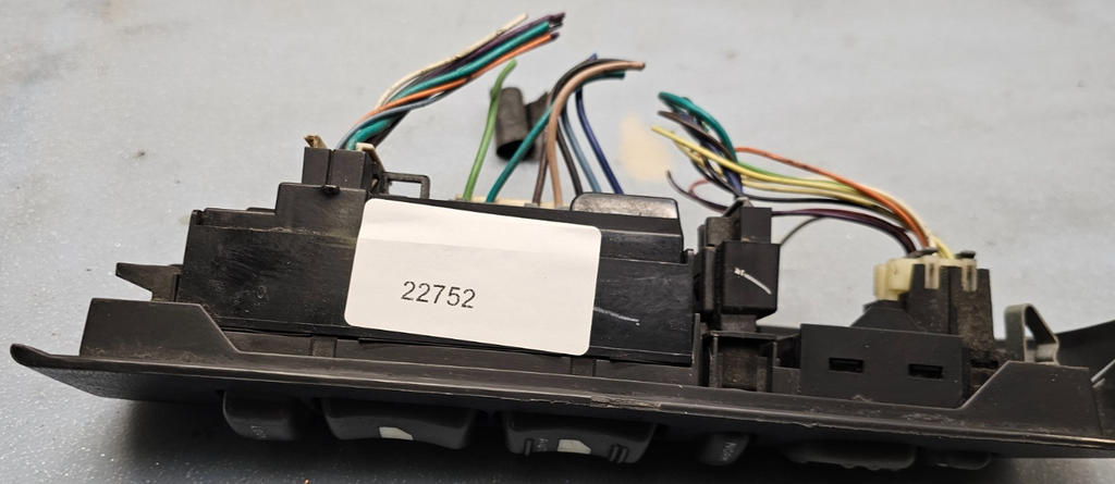 🔥98-05 Blazer S10 Left Driver Master Power Window Switch Assembly BLACK OEM