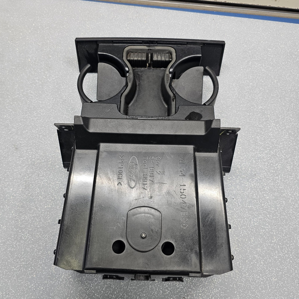 🔥04-08 Ford F-150 Cup Holder Pull Out Dash Center Drink Holder Black CH5