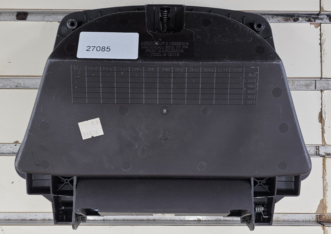🔥2008-2012 CHEVY MALIBU DASH CENTER CUBBY BIN COMPARTMENT STORAGE BIN BLACK