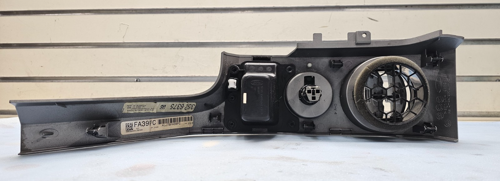 🔥09-14 Ford F150 Dash Right Passenger Air Vent Heater AC A/C Panel silver OEM