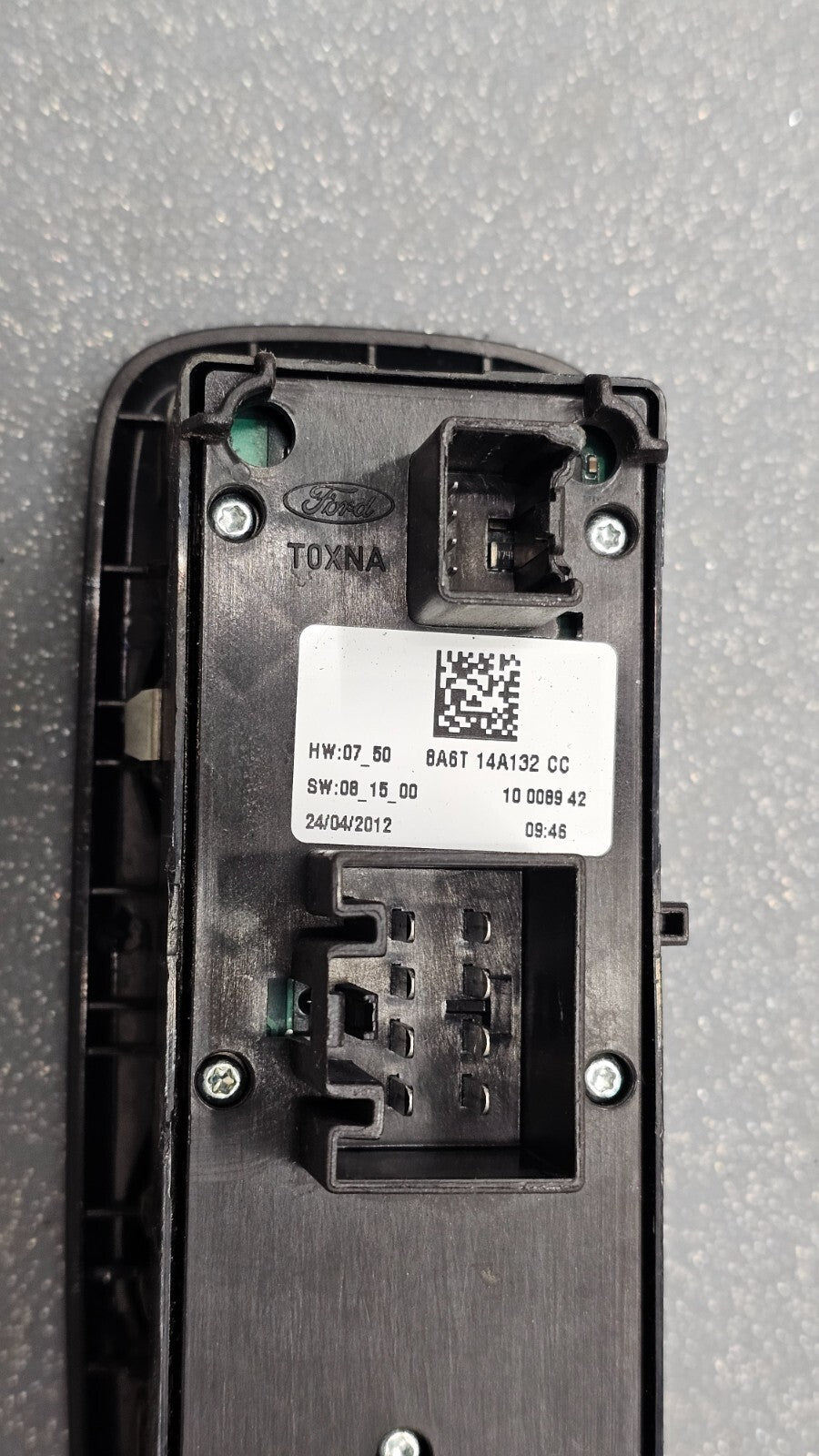 🔥11-13 Ford Fiesta Left Driver Master Door Window Control Switch Assembly Black