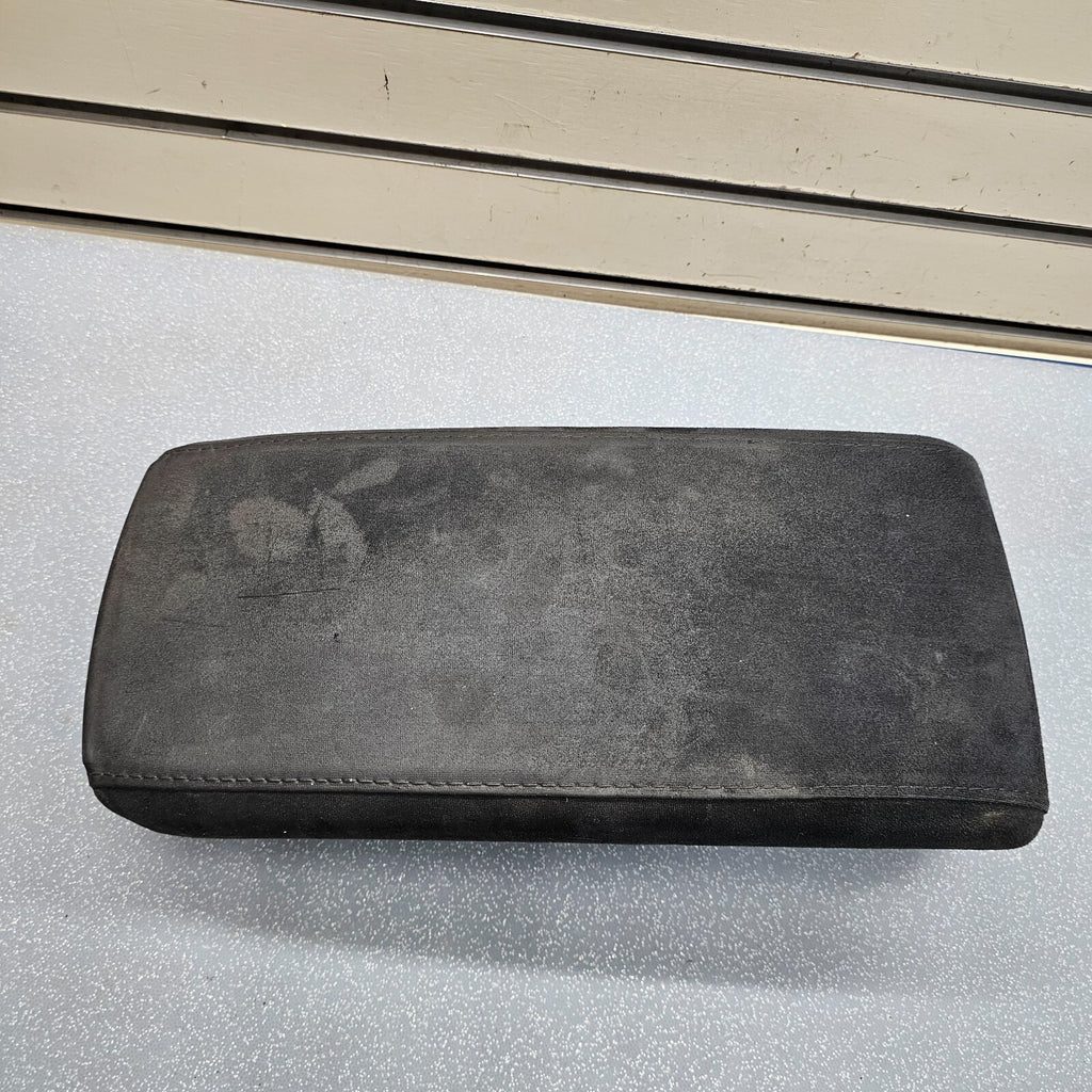 07-12 Nissan Altima Center Console Lid Arm Rest Top Leather Cover Assembly Black