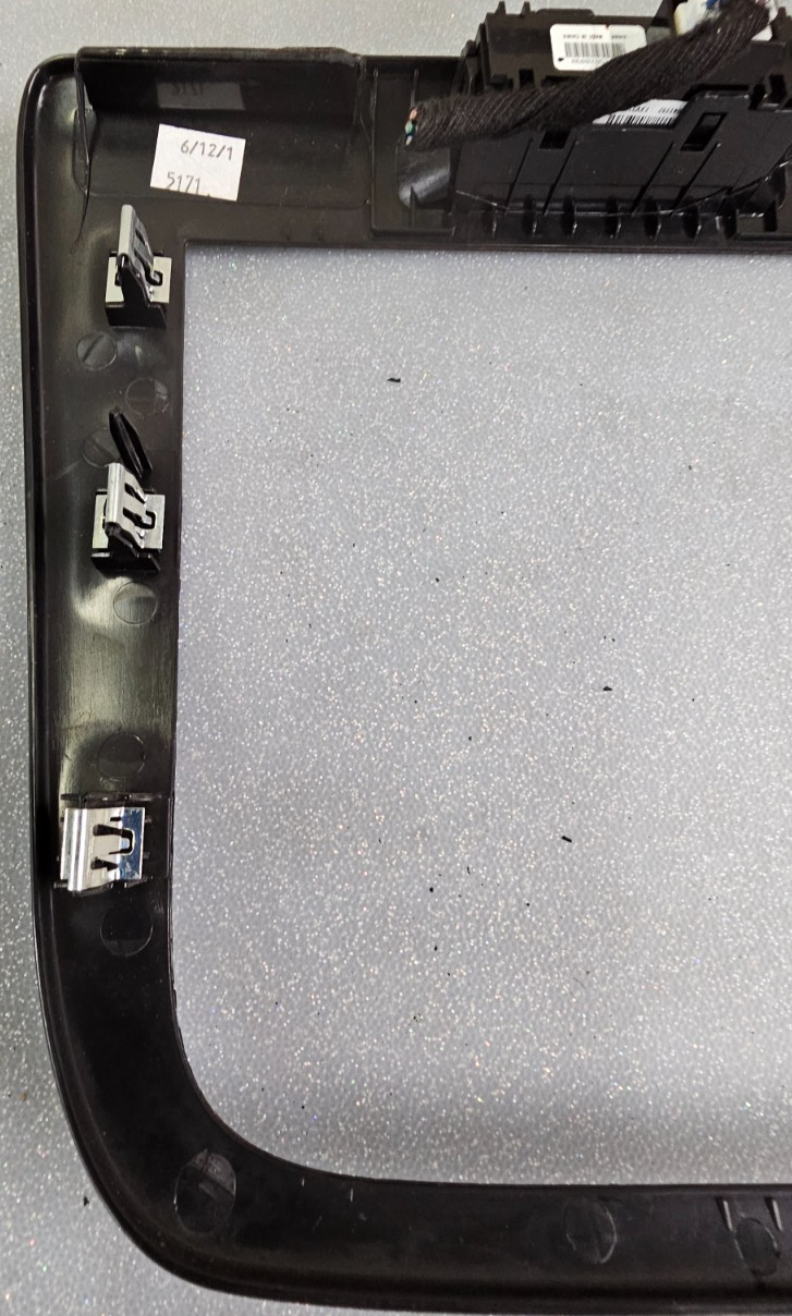 🔥06-13 Impala Center Dash AM FM Radio Stereo Trim Panel Bezel Woodgrain OEM