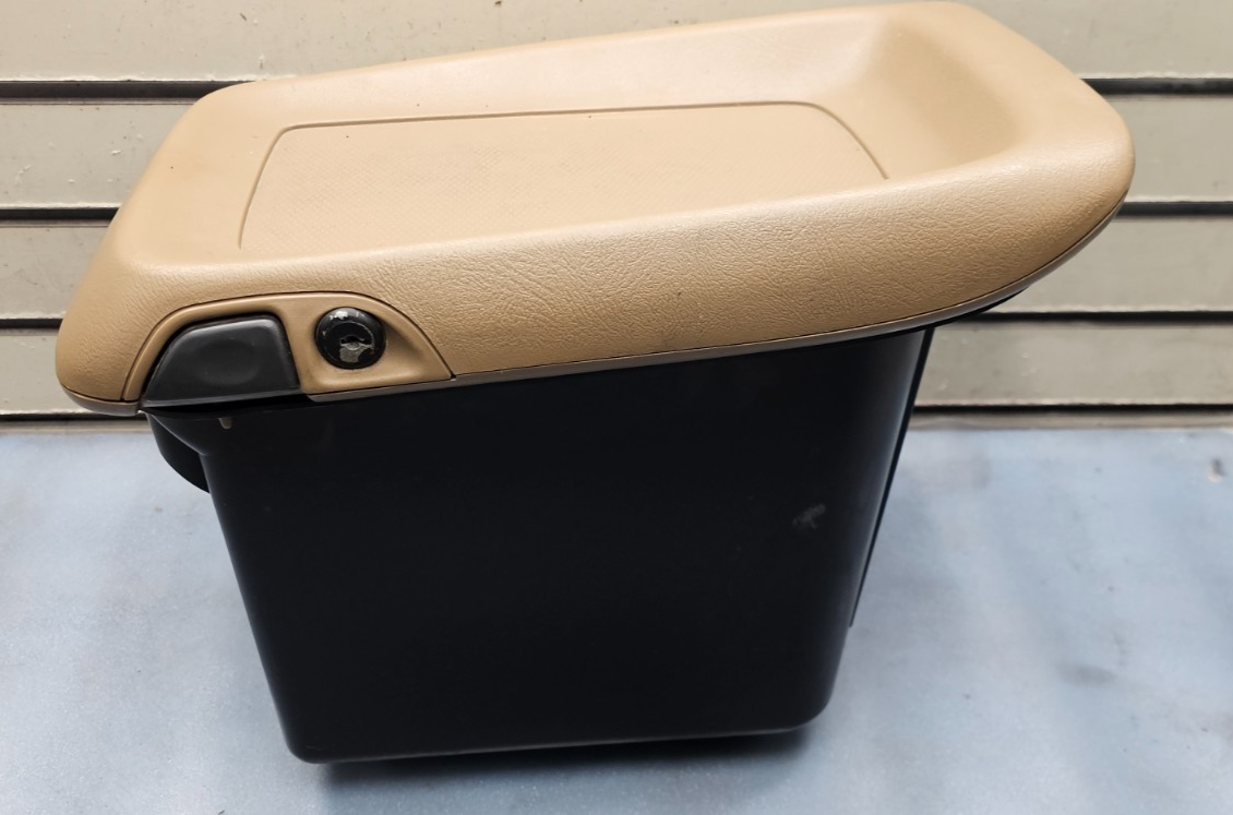🔥99-02 Chevy Silverado Sierra Center Console Armrest Lid Storage Cover Lt TAN