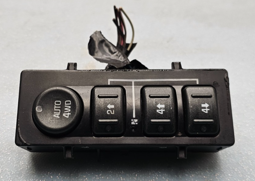 🔥03-07 Escalade Tahoe Yukon Switch Assembly Transfer Case Selector Black OEM