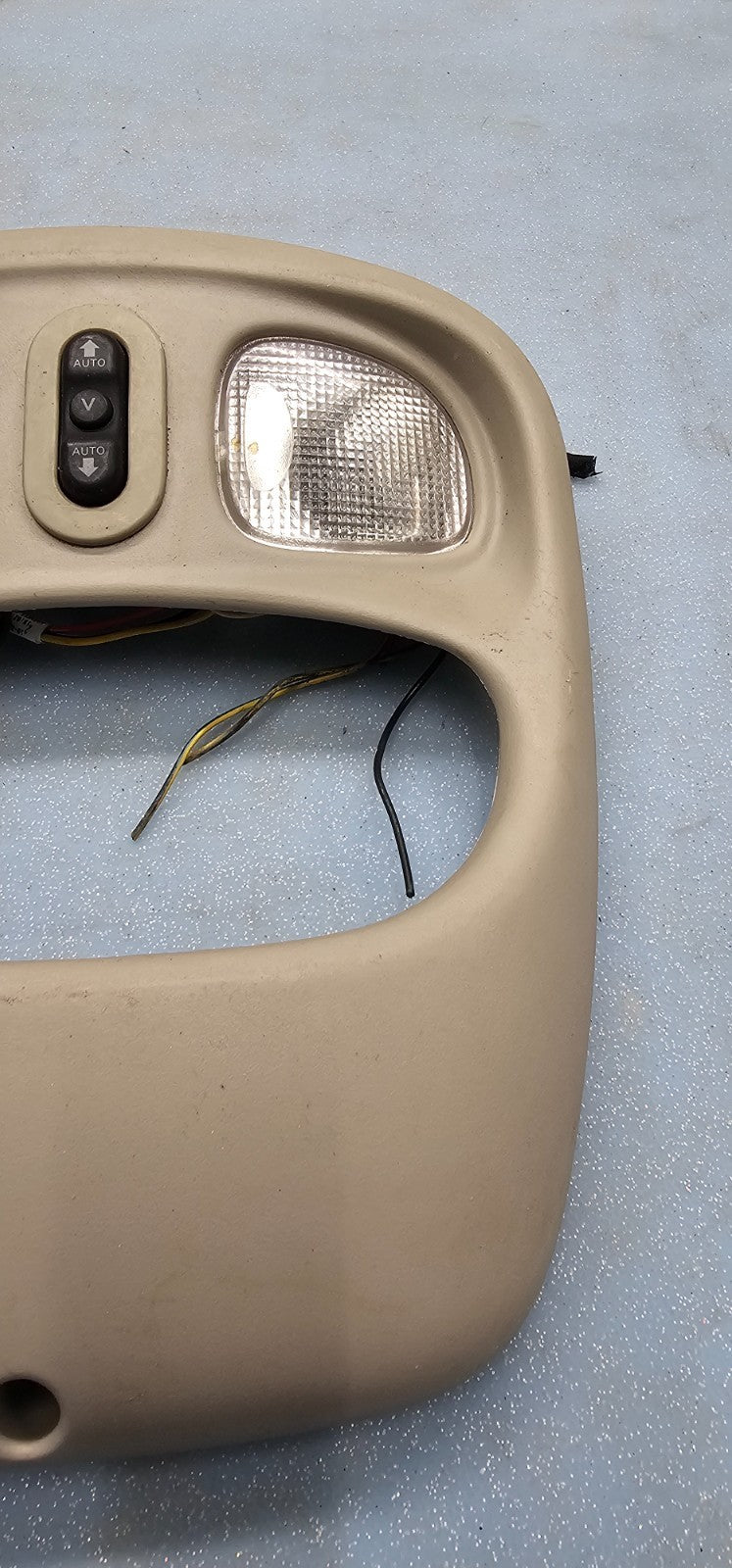 🔥06-08 Dodge Ram 1500 2500 Digital Overhead Console Display Dome Map TAN 06