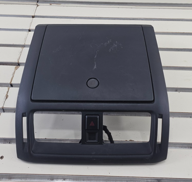 🔥10-12 Ford FUSION Dash Center AIR Vents STORAGE Compartment Cubby BLACK OEM