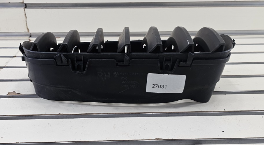 🔥2007-2013 BMW X5 RIGHT HOOD FRONT GRILLE RH SIDE OEM BLACK
