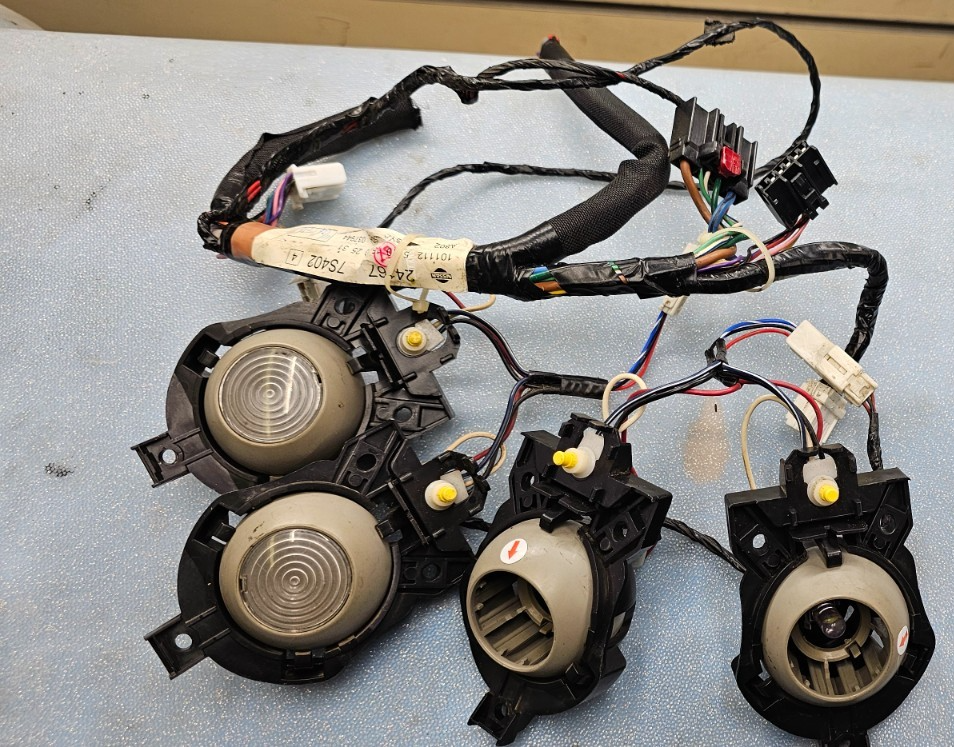 🔥04-07 INFINITI QX56 CENTER CONSOLE WIRE WIRING HARNESS OEM