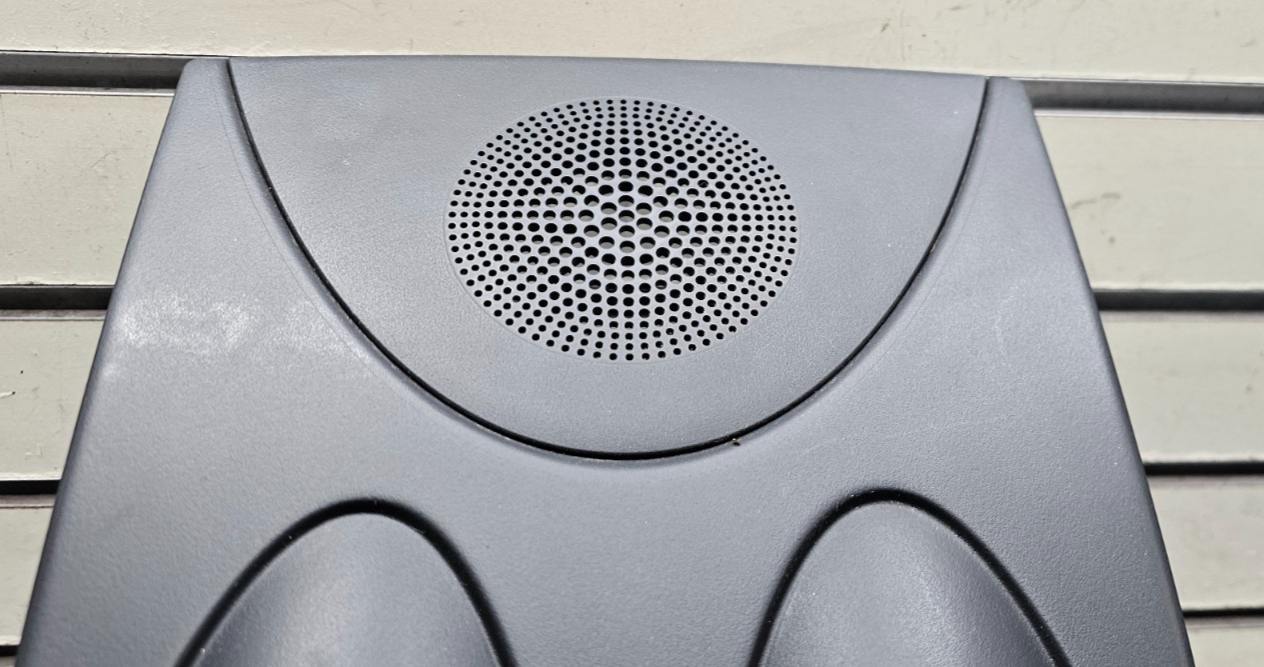 08-15 Nissan Rogue Center Dash Radio Bezel Panel Trim Air Vent Speaker Black OEM