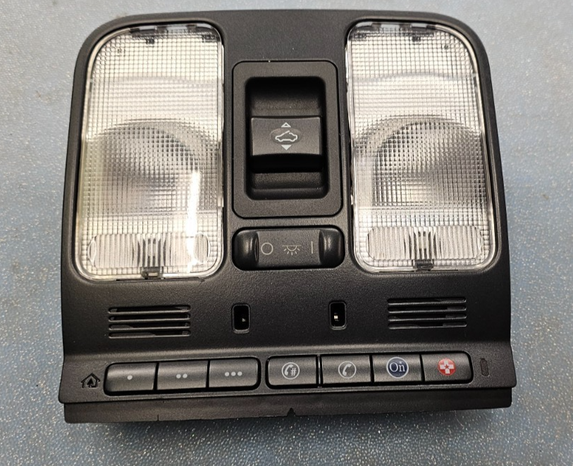 🔥04-08 ACURA TL Overhead Console Homelink Sunroof Assembly Black OEM