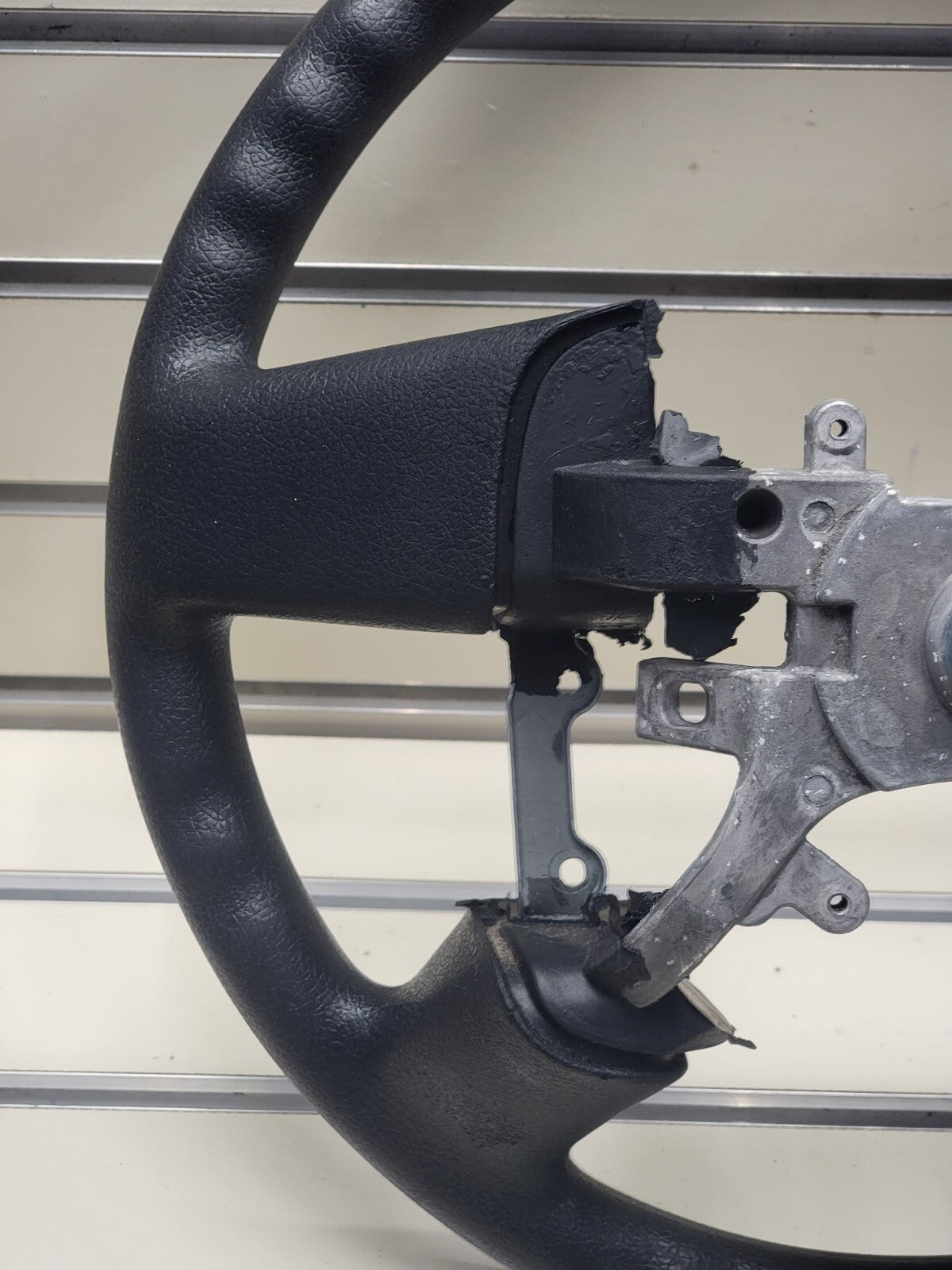 🔥2004-2008 Ford F-150 F150 Tan Leather Wrapped Steering Wheel OEM Black