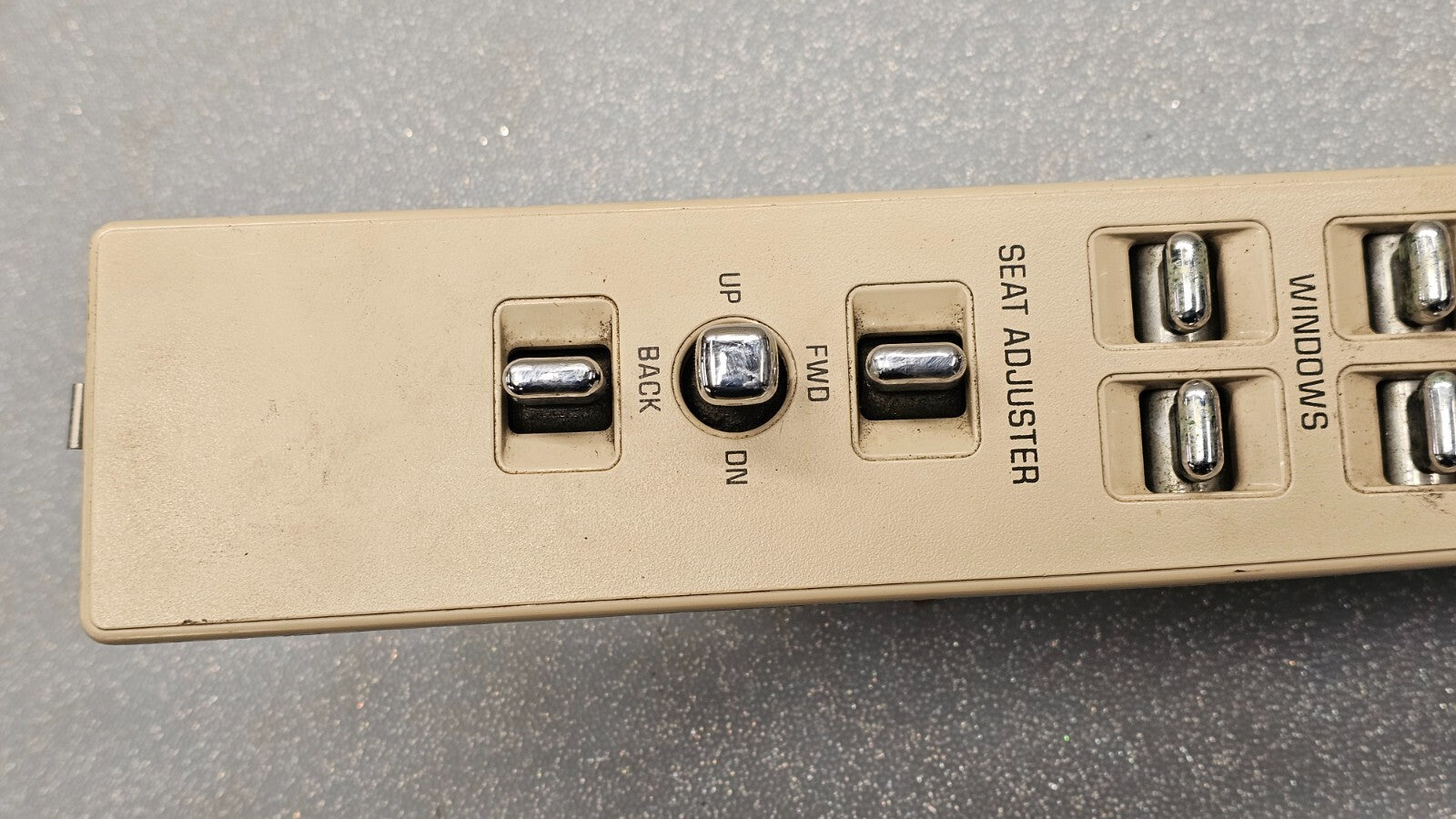 🔥94-96 Deville Door Left Driver Master Power Window Switch Assembly Tan OEM