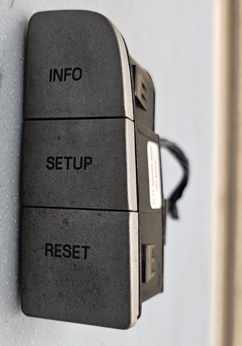 🔥03-06 LINCOLN NAVIGATOR TRIP COMPUTER SETUP RESET SWITCH SILVER