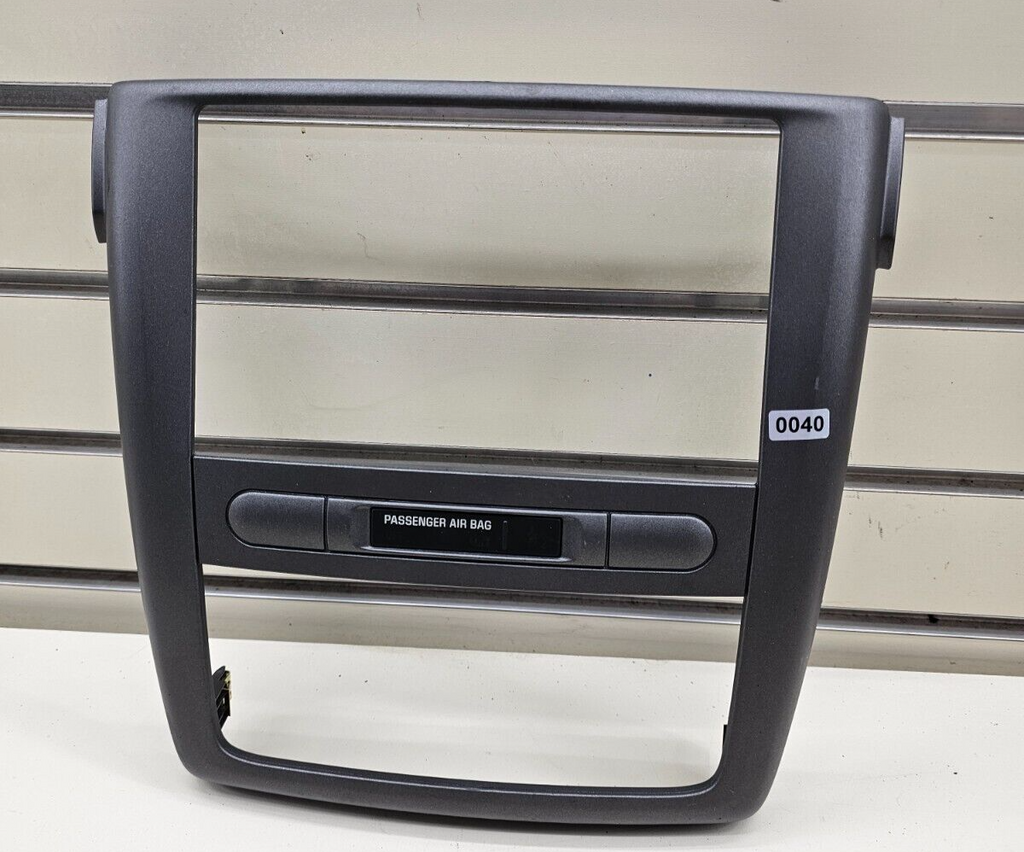 🔥05-10 CHEVY COBALT DASH CLIMATE CONTROL RADIO STEREO BEZEL TRIM PANEL BLACK
