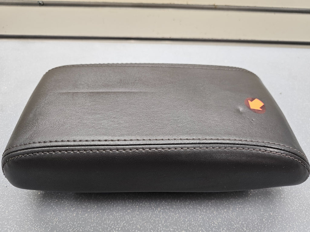 10-12 Fusion Milan Front Center Console Lid Armrest Cover Top Pad Assembly Black