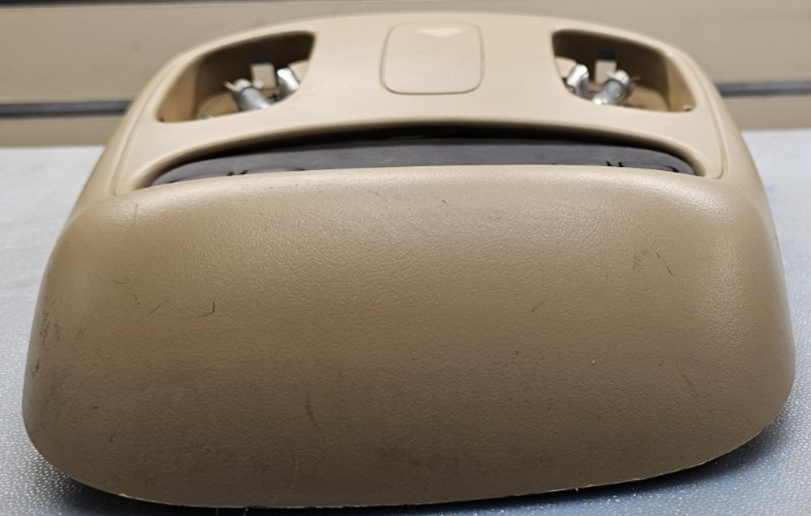 🔥02-05 Dodge RAM Overhead Console DOME Light Roof Storage Compartment Tan