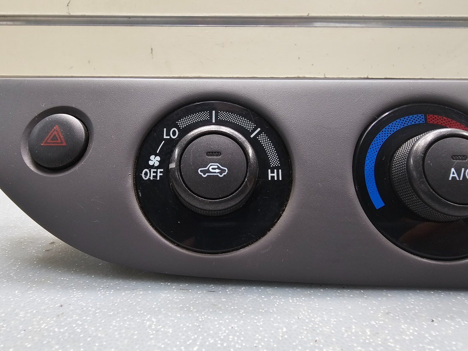 02-06 TOYOTA CAMRY Dash A/C Temperature Heater Climate Control Panel Ventilator