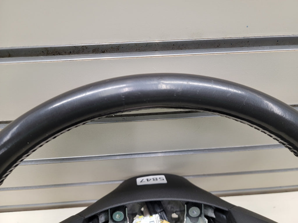 🔥03-06 SILVERADO SIERRA YUKON TAHOE SUBURBAN STEERING WHEEL LEATHER BLACK