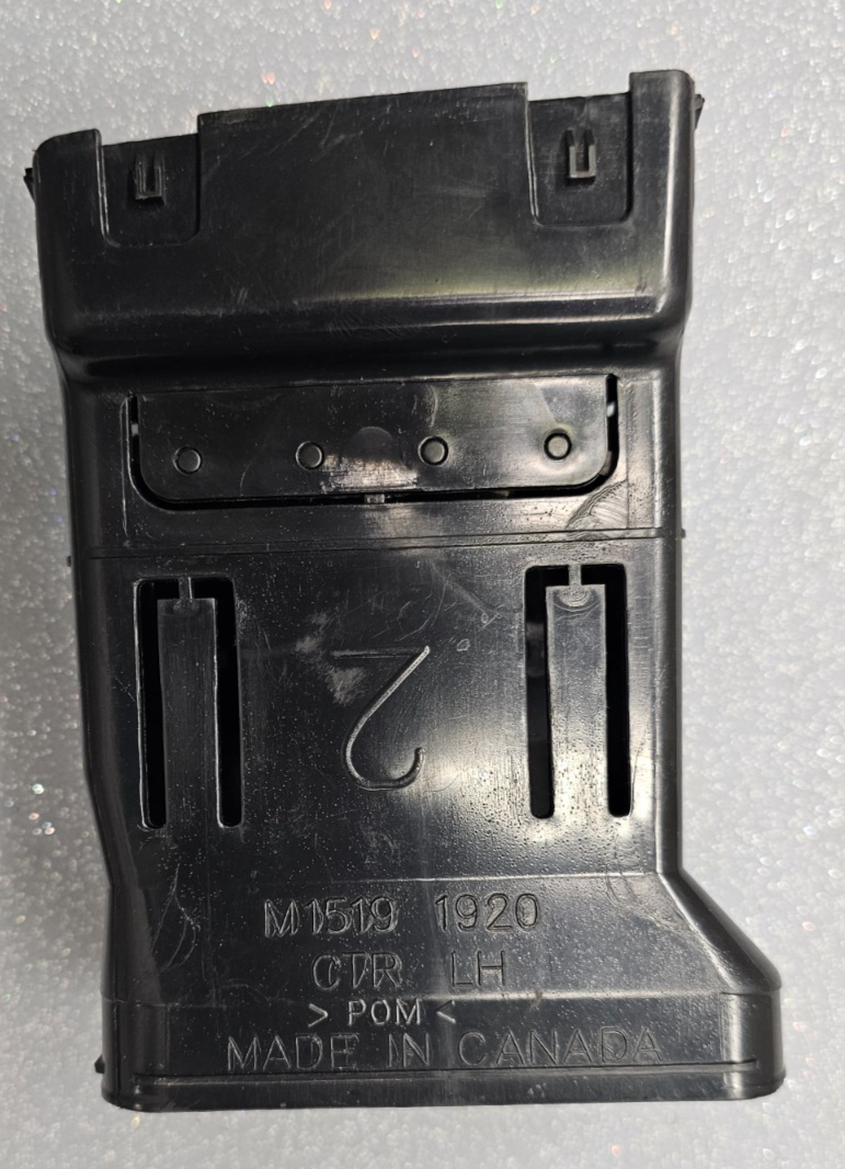04-12 Colorado Canyon Dash Left Driver Outer Air Vent Heater Conditioning Black