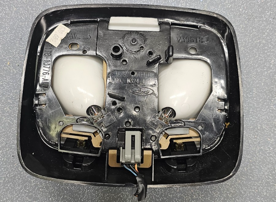🔥91-11 Crown Victoria Explorer Dual Lens Dome Map Light Lamp Assembly Black