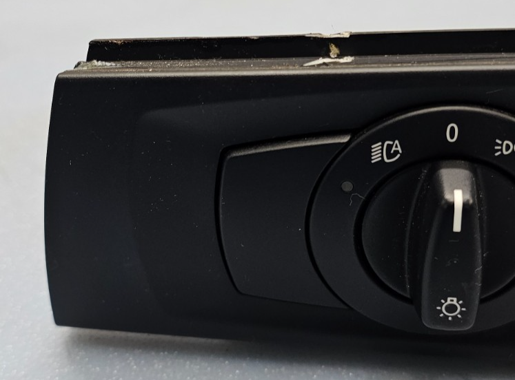 🔥07-13 BMW E92 E93 335i HEADLIGHT FOG LIGHT CONTROL SWITCH W TRIM OEM