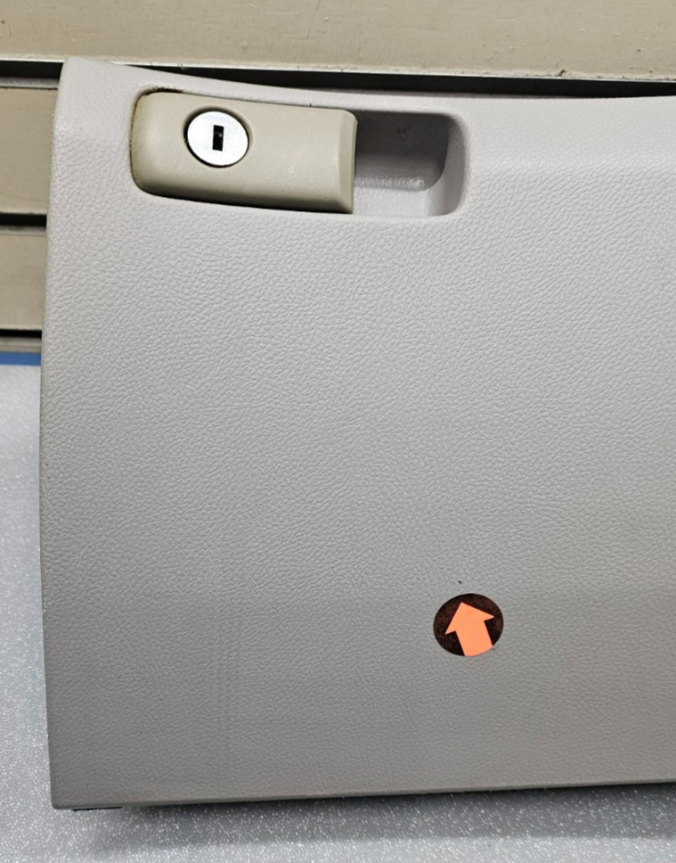 🔥08-12 Accord Dash Glove Box Storage Compartment Instrument Panel Assembly Gray