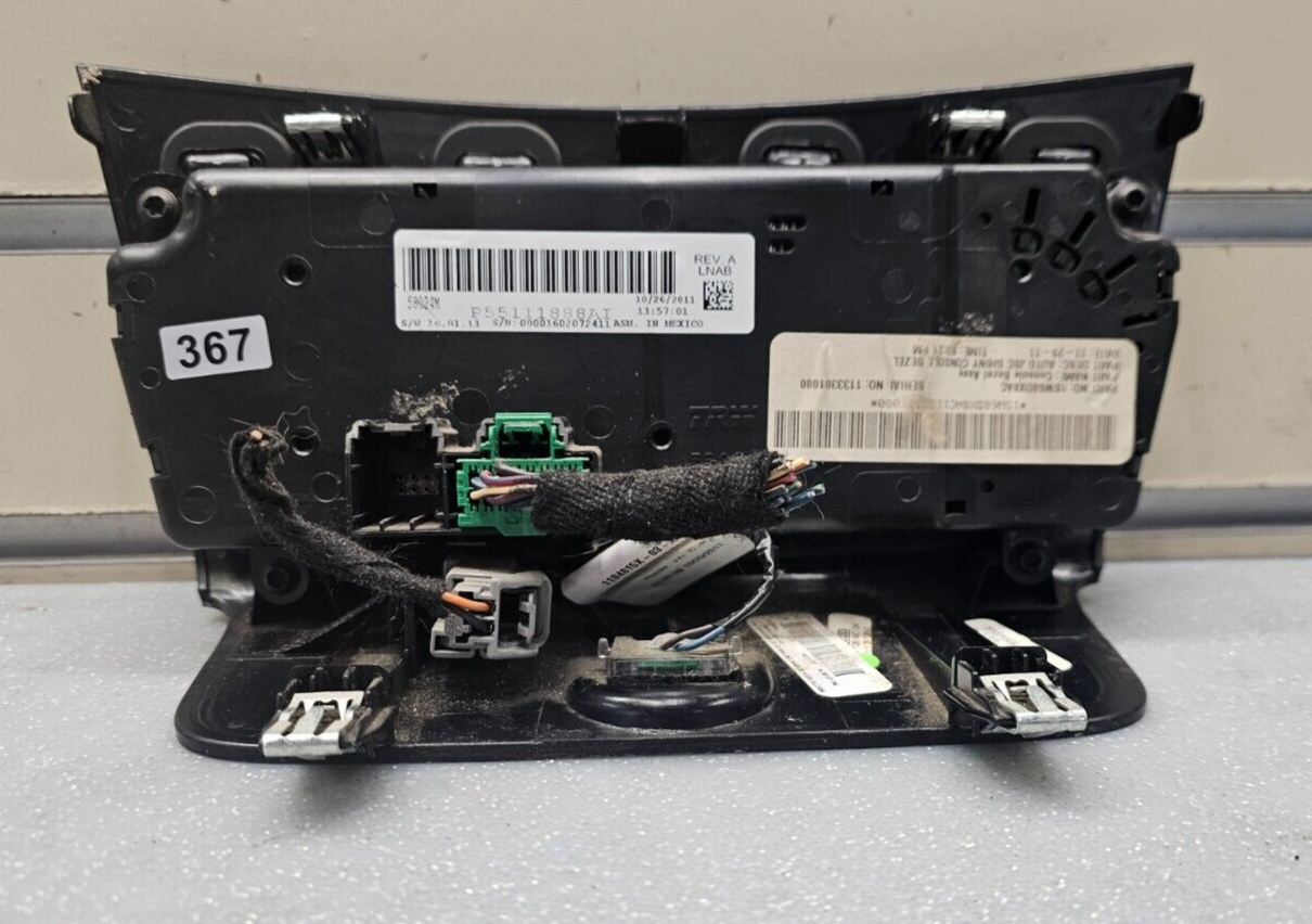 08-14 DODGE AVENGER CHRYSLER 200 DASH AC HEATER CLIMATE TEMPERATURE CONTROL OEM