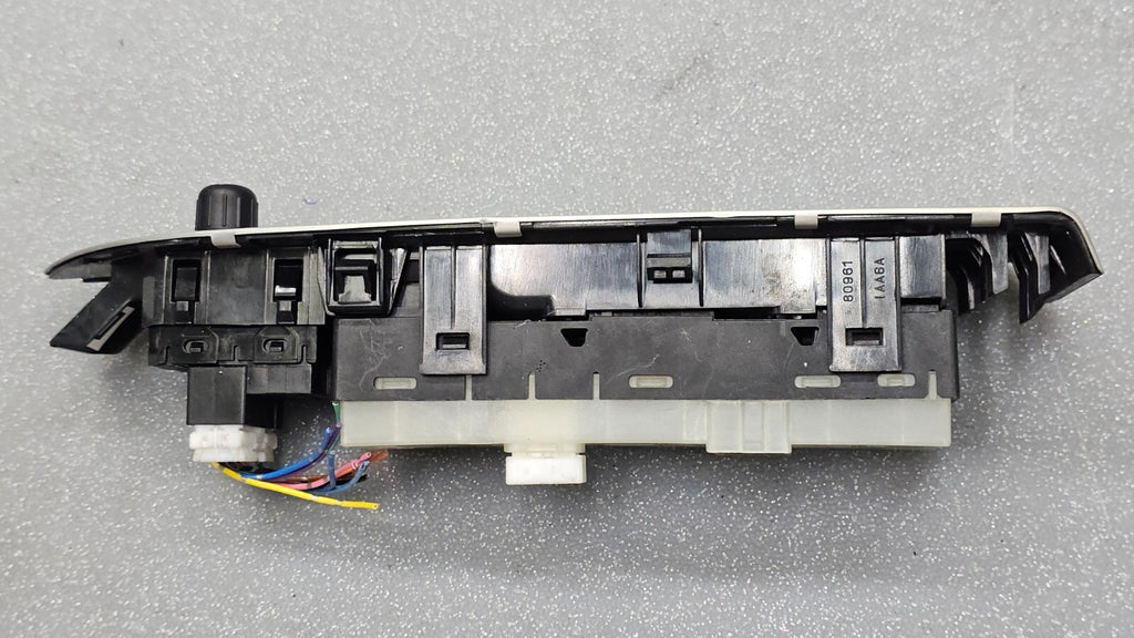 🔥09-14 MURANO LEFT DRIVER MASTER LOCK ELECTRIC WINDOW MIRROR SWITCH SILVER OEM