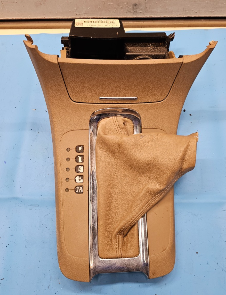 03 Civic EX sedan Shifter Boot with storage and lighter tan