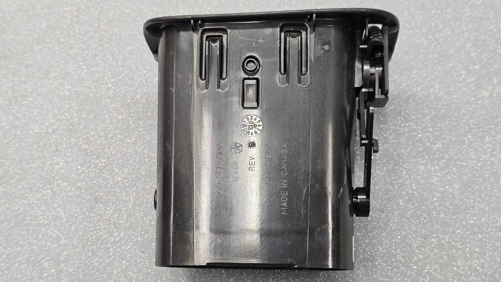 🔥 01-07 DODGE CARAVAN Dash Right Passenger AIR VENT Heater Conditioning Gray