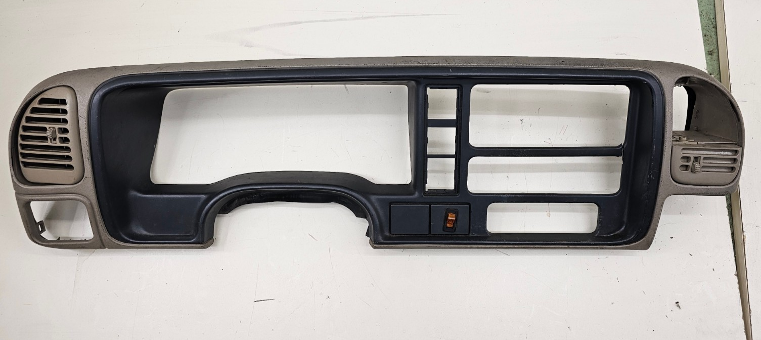 🔥95-99 Chevy GMC C/K Instrument Cluster Speedometer Dash Bezel BLACK/TAN C3