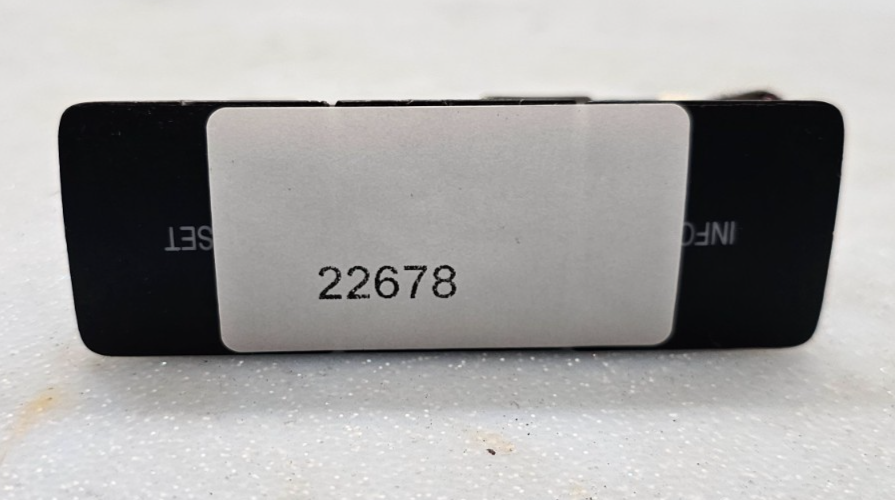 🔥08-12 Ford Focus Escape Info Setup Reset Dash Control Memory Switch Black OEM