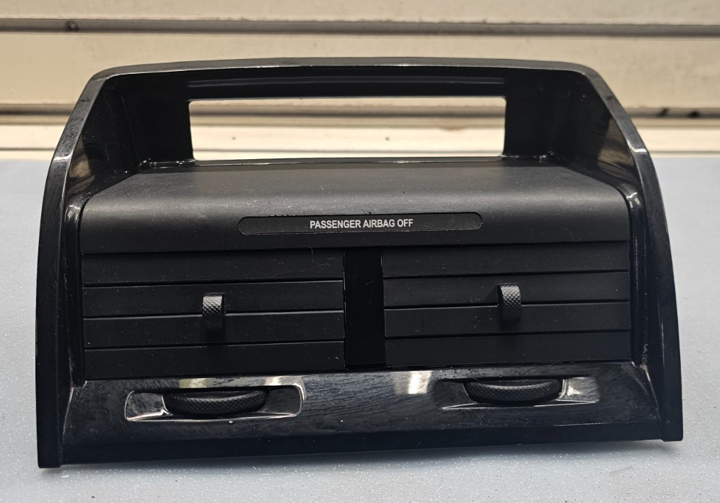 🔥08-12 ESCAPE MARINER TRIBUTE CENTER DASH BEZEL TRIM A/C AIR VENTS BLACK OEM