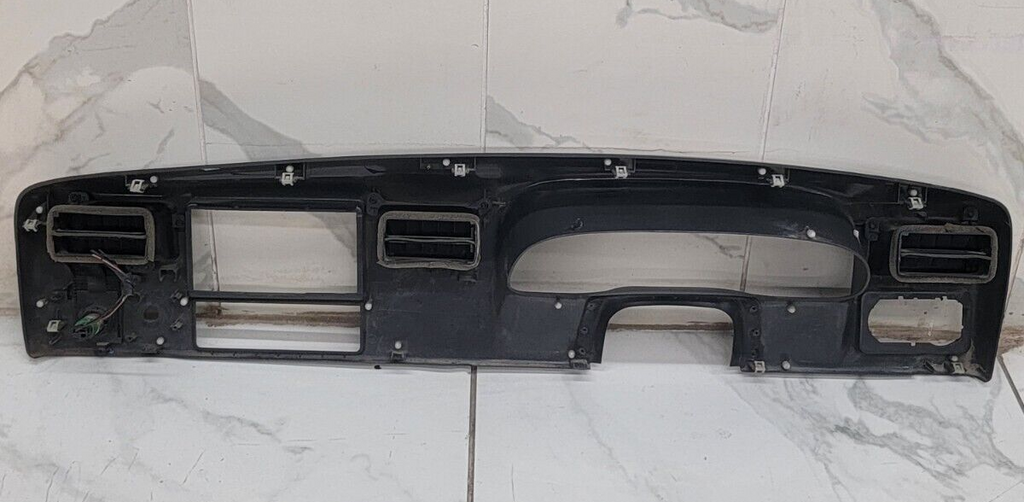99-04 Ford F250 F350 Dash Instrument Cluster Speedometer Bezel Panel DK Gray C22