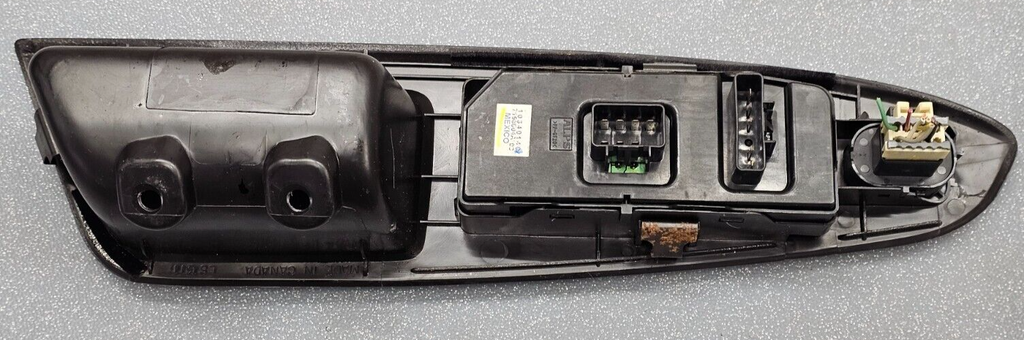 🔥06-08 CHEVY IMPALA LEFT DRIVER MASTER POWER WINDOW SWITCH BEZEL ASSEMBLY BLACK
