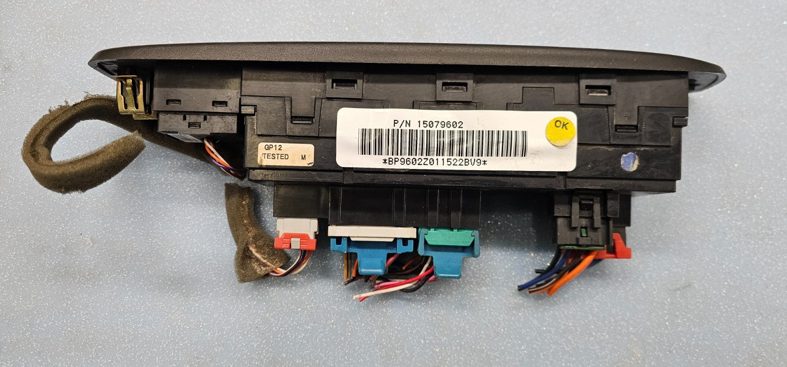 🔥02-05 GMC ENVOY Window Switch Front LEFT Master Driver Side BLACK OEM