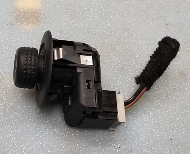 🔥04-19 Explorer Edge Flex Mariner MKS 2 Door Driver FL Mirror Switch Used Black