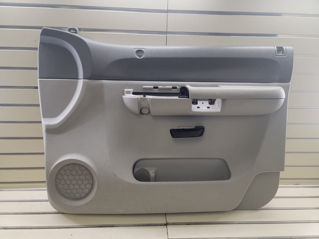 🔥07-09 Chevrolet Silverado GMC Sierra Door Panel right passenger side gray D19