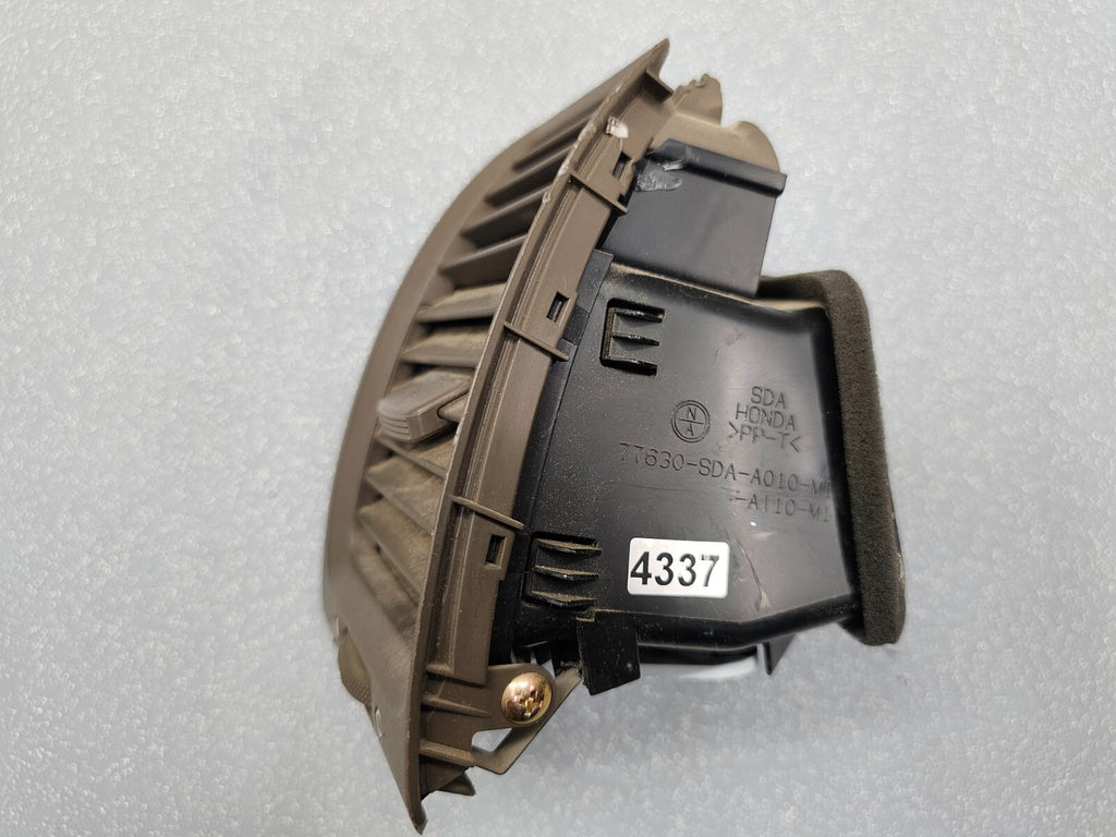 🔥03-07 Accord Dash Left Driver AC Air Vent Heater Conditioning Assembly Tan OEM
