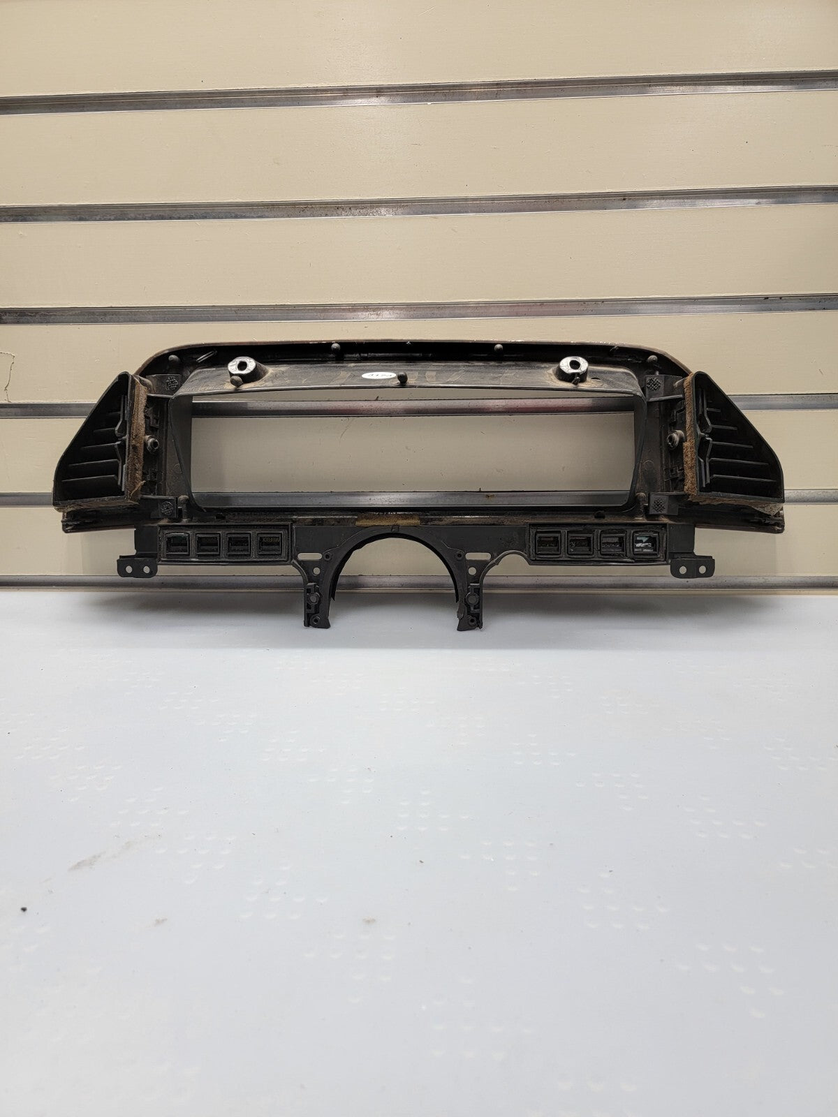 🔥87-91 Ford F150 F250 F350 BRONCO Dash CLUSTER BezelSpeedo Gauge Trim Black C11