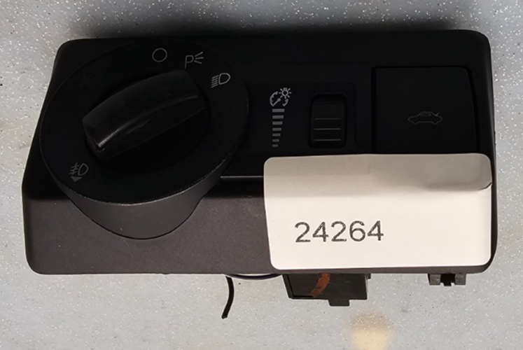 🔥06-09 Fusion Milan Dash Headlight Panel Dimmer Trunk Switch Assembly black