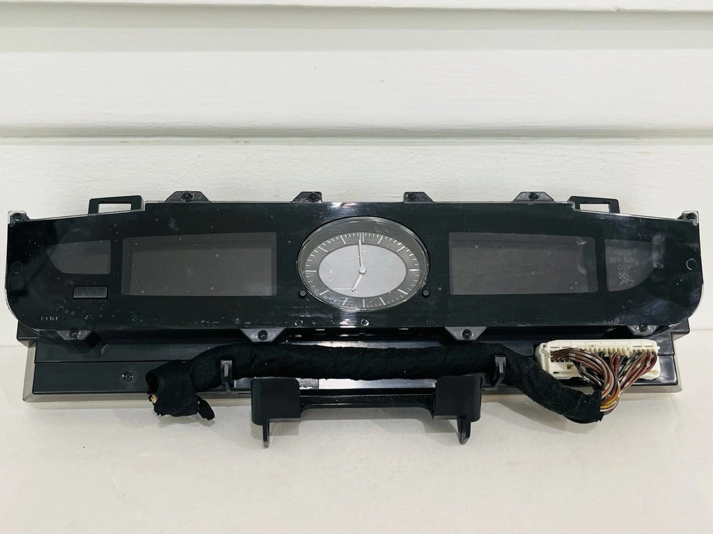 🔥04-06 Infiniti G35 Coupe Center Dash Clock Temperature Trim Panel Cover Black