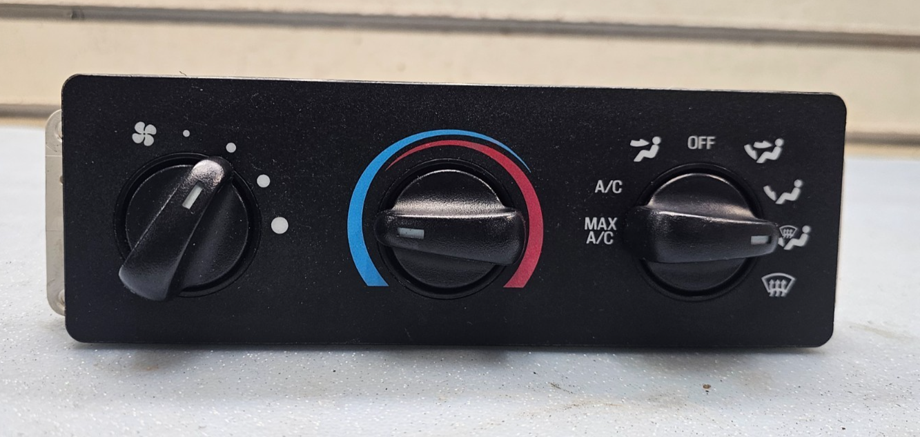 🔥95-04 RANGER EXPLORER DASH A/C HVAC HEATER CLIMATE CONTROL TEMPERATURE BLACK